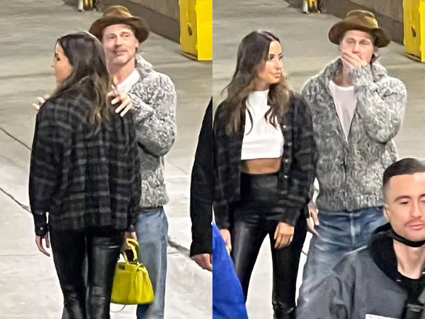 Tài tử Brad Pitt thân mật bên người đẹp 29 tuổi
