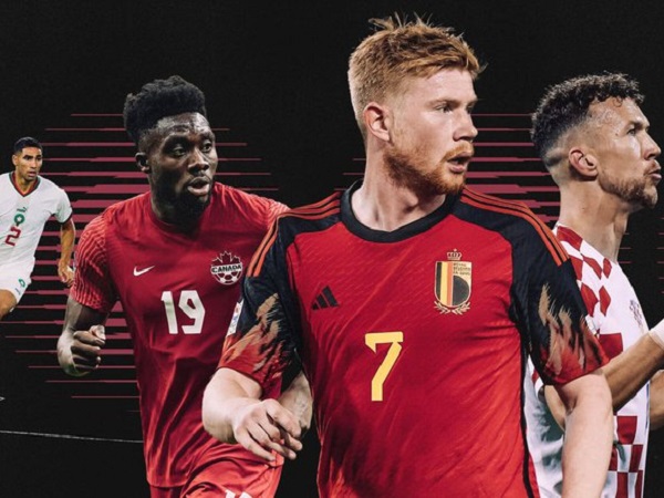 World Cup 2022 - Bảng F (Bỉ, Croatia, Morocco, Canada): Khó có bất ngờ
