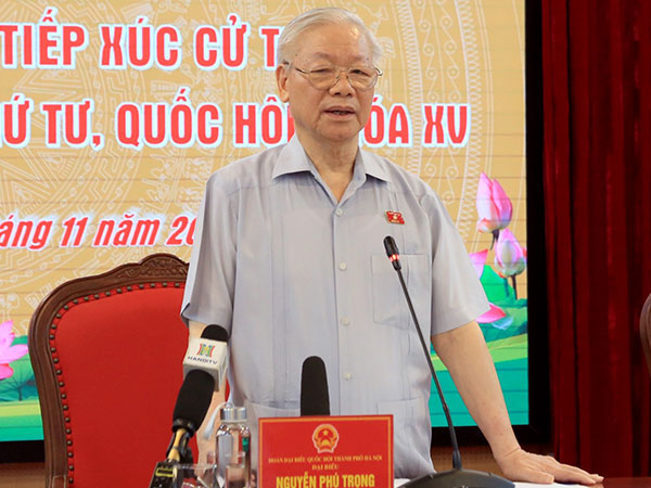 Tổng Bí thư: 'Sắp tới sẽ làm vụ nào đều được kể tên, khối anh sợ'