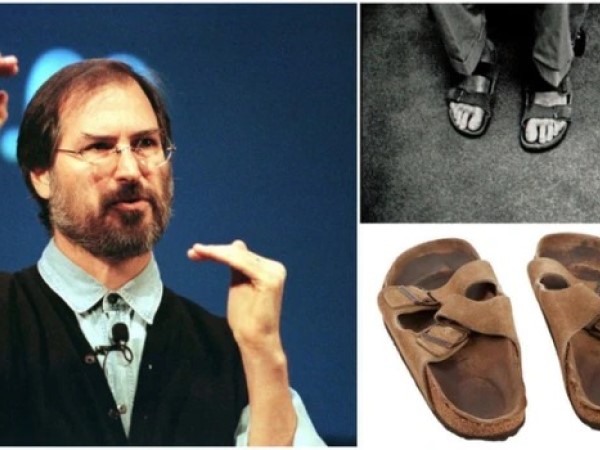 Đôi dép rách cũ của Steve Jobs được bán với mức giá trên trời