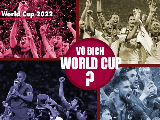 Cách giành Cúp Vàng của 7 nhà vô địch World Cup