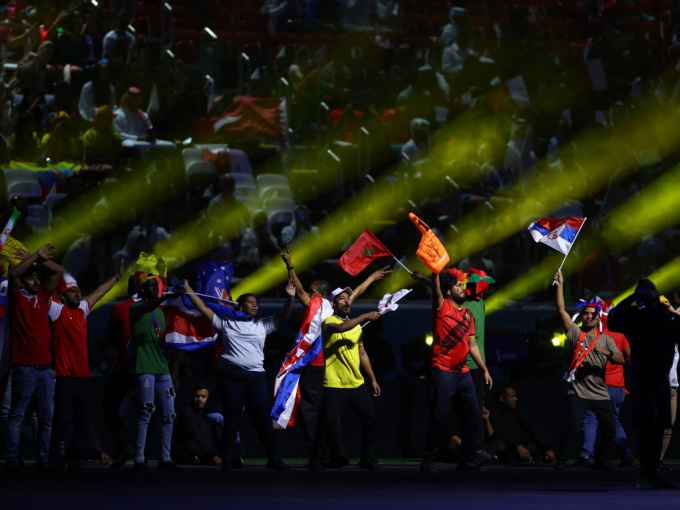 Toàn cảnh lễ khai mạc rực rỡ sắc màu của World Cup 2022