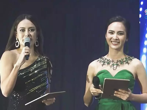 MC Quỳnh Nga tỏa sáng khi dẫn chung kết Hoa hậu Du lịch Quốc tế