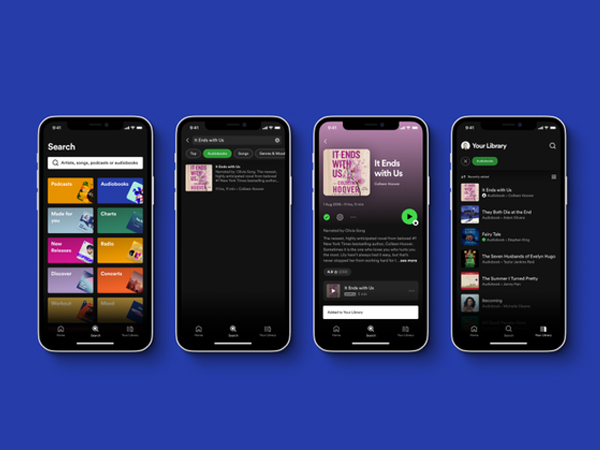 Spotify mở rộng thị trường sách nói ra ngoài nước Mỹ