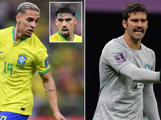 Đội hình ĐT Brazil vỡ nát trước màn so tài với Thụy Sỹ