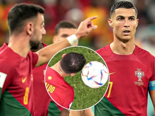Bruno Fernandes lên tiếng về bàn thắng Ronaldo định… cướp công