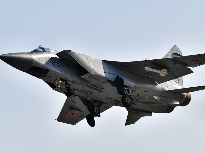 Tiêm kích MiG-31 của Nga rơi ở vùng Viễn Đông