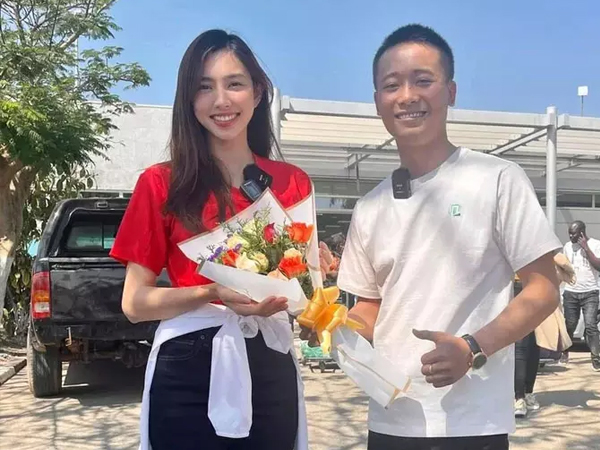 Fans công khai tỏ tình hộ với Thùy Tiên, Quang Linh phản ứng khó đỡ