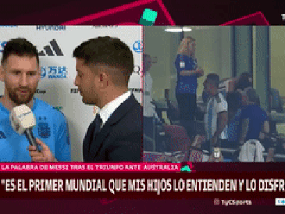 Messi xúc động xem video các con ăn mừng bàn thắng: 'Con tôi đã hiểu World Cup là gì'