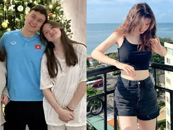 Em gái lai Tây hiếm hoi lộ diện, sắp 'cao vượt mặt' Đặng Văn Lâm