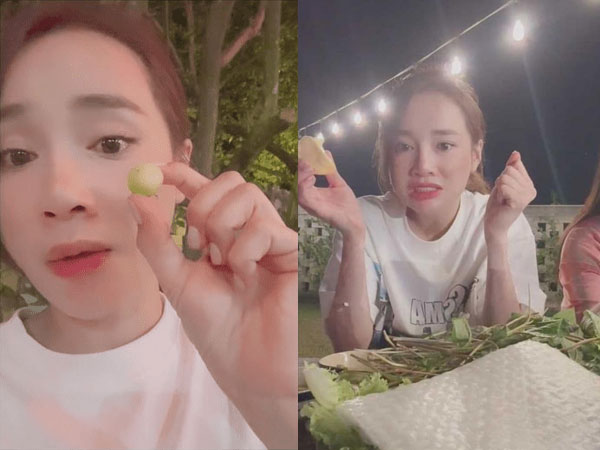 Bị nghi bầu bí vì liên tục ăn chua trên livestream, Nhã Phương lập tức lên tiếng đính chính