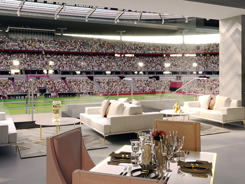 Phát sốt về khu VIP xem World Cup của giới siêu giàu