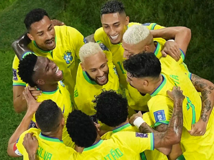 Brazil là ƯCV số một cho chức vô địch World Cup 2022, bất ngờ với Bồ Đào Nha