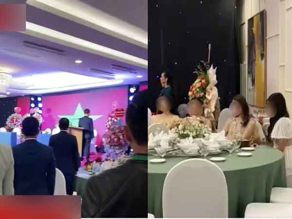 Ngồi vắt chân bấm điện thoại khi hội trường đang làm điều này, 4 gái xinh bị 'ném đá' dữ dội: 'Lên bar đứng quẩy toát mồ hôi, nghe quốc ca thì ngồi yên như khúc gỗ!'