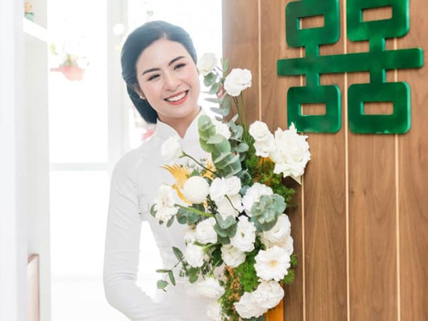 Hoa hậu Ngọc Hân sụt 3kg vì bận lo cho đám cưới, tiết lộ sẽ không diện đầm cưới trong ngày trọng đại