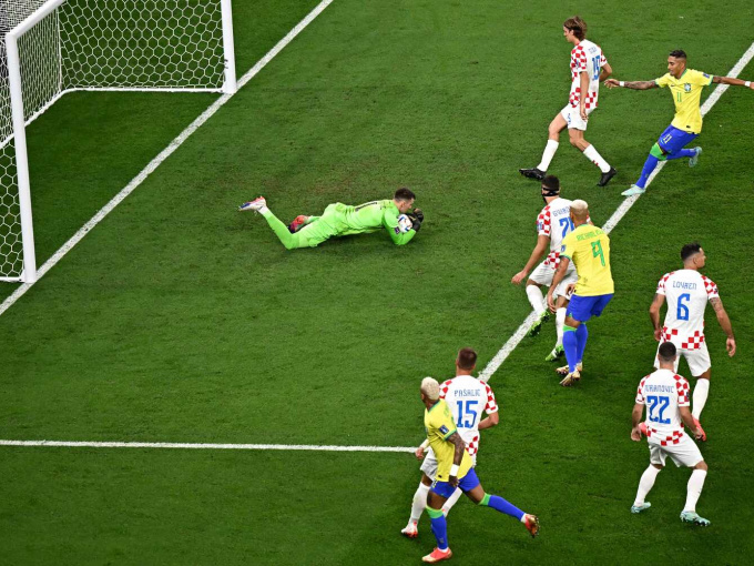 Tường thuật Croatia 1-1 Brazil (pen 4-2): Croatia vào bán kết