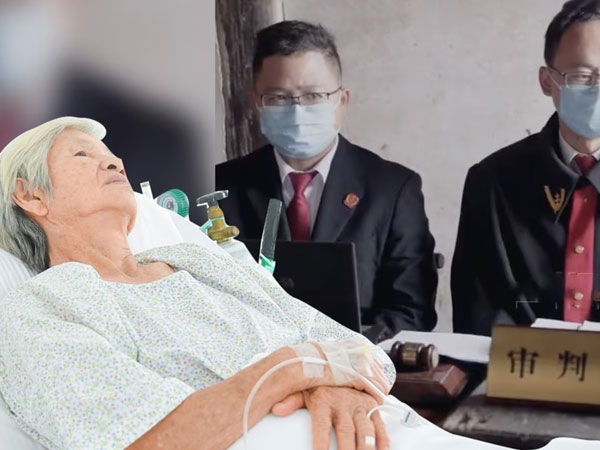 Mẹ nằm liệt trong viện đâm đơn kiện ba con trai vì không một ai chăm sóc