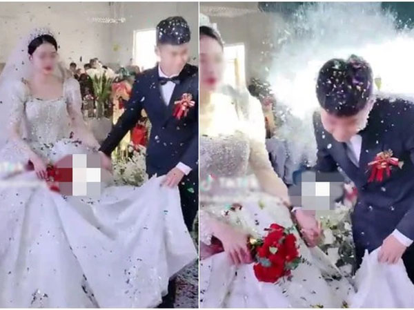 Cô dâu chú rể phát cáu trong ngày trọng đại chỉ vì trò đùa quá khích này của hội bạn