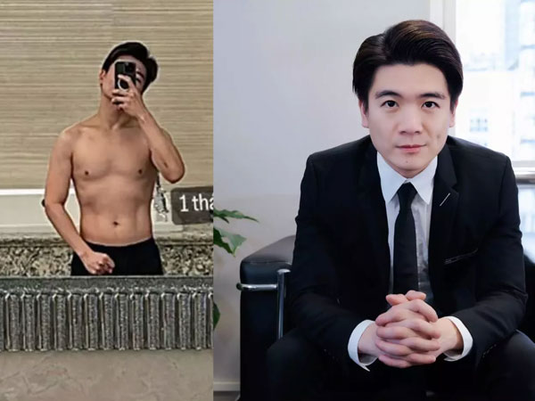 Con trai cả bầu Hiển show ảnh trong phòng tắm, body gây sốt