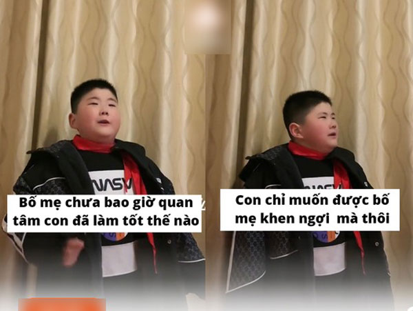 Bài thi được 99/100 điểm vẫn bị phụ huynh phàn nàn tại sao bị trừ 1 điểm, cậu bé nức nở: 'Bố mẹ chẳng bao giờ để ý con làm tốt thế nào!'