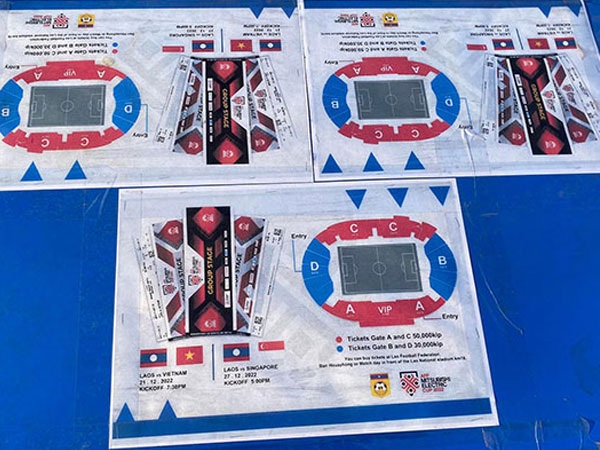 Vé xem trận Việt Nam vs Lào rẻ bằng bát phở nhưng vẫn bị... ế