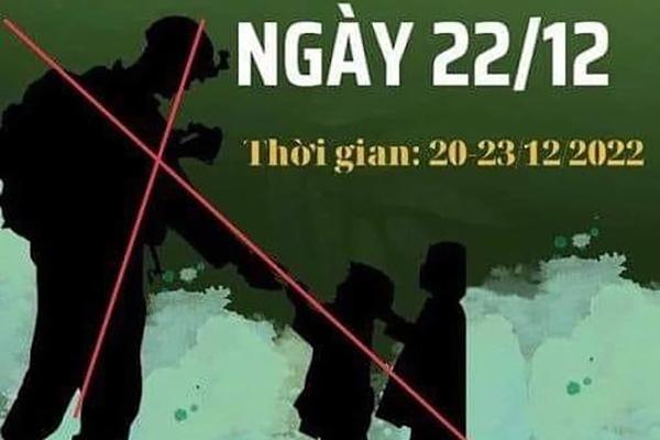 Công an vào cuộc làm rõ banner ĐH Tôn Đức Thắng ở Bảo Lộc in hình lính Mỹ