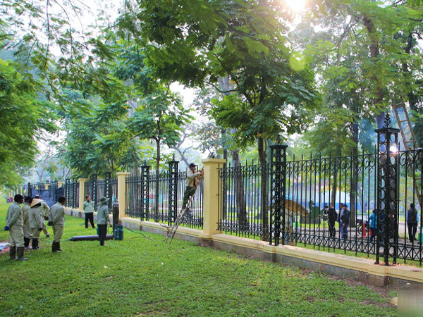 Dỡ rào Công viên Thống Nhất, chuyển mô hình công viên mở ở Thủ đô