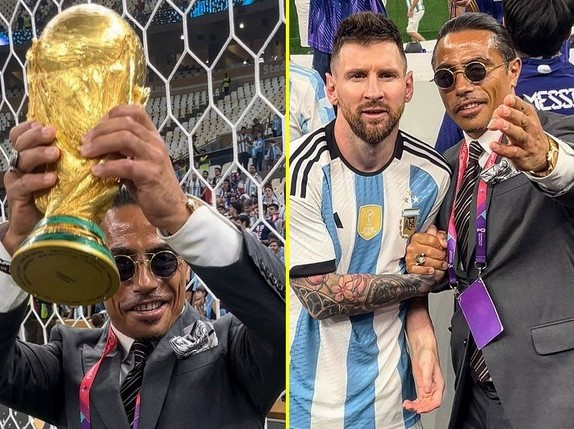 FIFA điều tra ‘thánh rắc muối’ tiếp cận trái phép Messi, tranh cầm cúp vàng với sao Argentina sau chung kết World Cup 2022