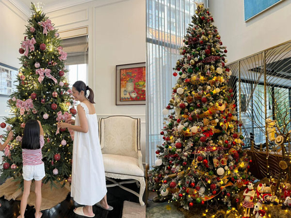 Sao Việt đọ độ 'xa hoa' khi lên đèn trang trí mùa Giáng sinh