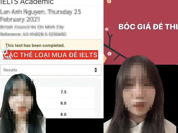 Công khai mua bán đề thi IELTS theo ngày: Cú lừa ngoạn mục