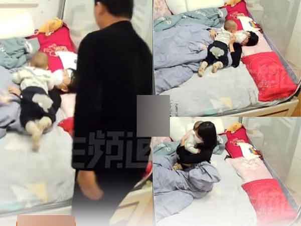 Chồng cố tình làm con quấy khóc lấy cớ vứt đứa trẻ cho người vợ sốt cao tự trông, dân tình phẫn nộ: 'Có còn nhân tính không?'