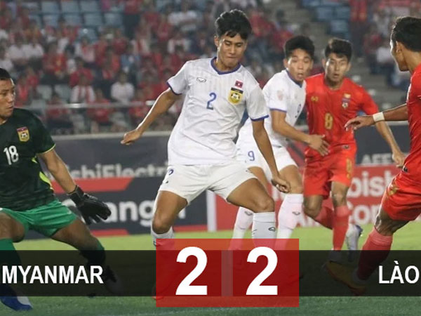 Lào tiễn Myanmar loại sớm, ngẩng cao đầu chia tay AFF Cup 2022