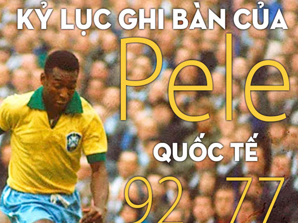 Kỷ lục ghi bàn cho thấy vì sao Pele xứng đáng là Vua Bóng Đá