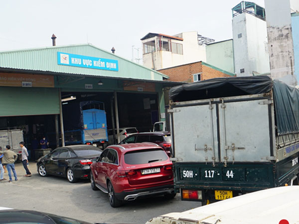 Trung tâm đăng kiểm 50-06V ở TP.HCM dừng hoạt động