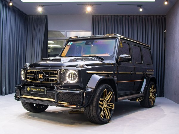 Đại gia chi 3 tỷ mạ vàng chiếc Mercedes-AMG G 63 đón năm mới