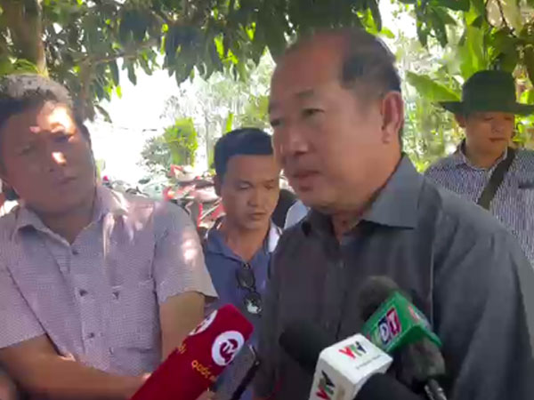 Lãnh đạo tỉnh Đồng Tháp xúc động nói về việc cứu bé trai lọt vào trụ bê-tông