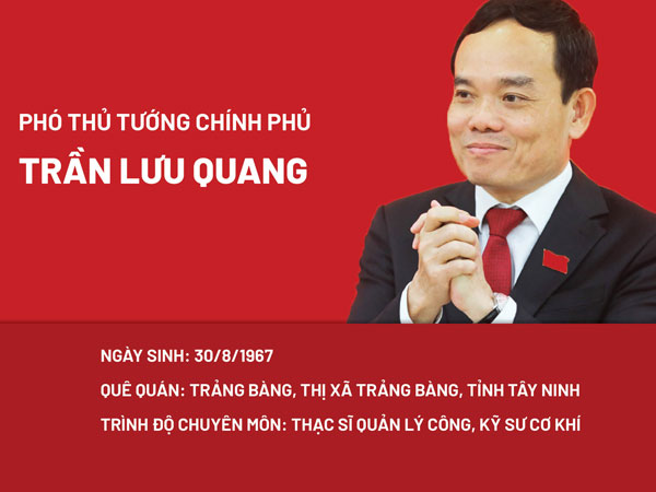 Chân dung tân Phó Thủ tướng Chính phủ Trần Lưu Quang