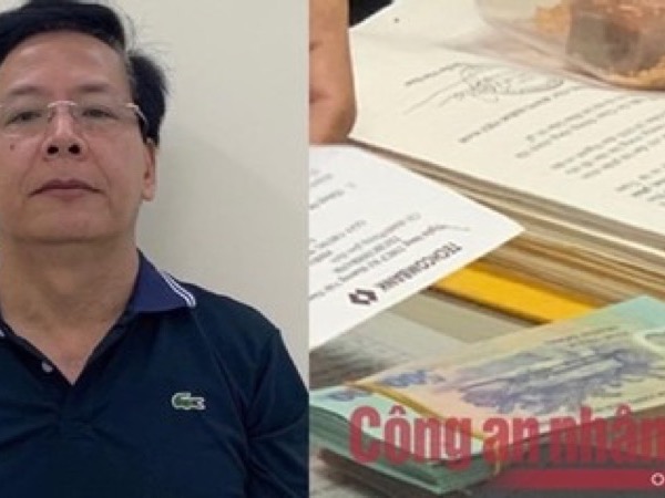 Khám xét phòng quyền Trưởng Phòng Kiểm định, lộ 2 cọc tiền nguyên seri trong chiếc cặp cũ sờn!