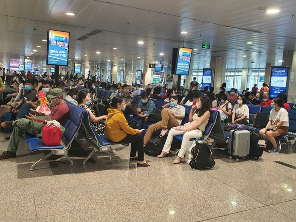 Nhiều gia đình tự lái ôtô về quê vì vé máy bay Tết khan hiếm