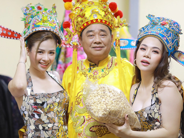 Tạo hình Xuân Bắc và các nghệ sĩ trong Táo Quân 2023
