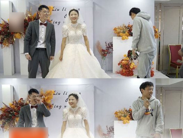 Ăn ké đám cưới người lạ, chàng trai 'chẳng may' bắt được hoa cưới rồi bị mời lên phát biểu và cái kết cười ra nước mắt