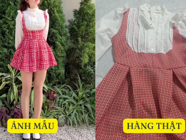 Mua váy diện Tết ở shop online trên mạng, cô gái nhận cái kết 'đắng'