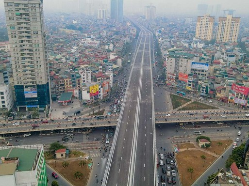 Diện mạo tuyến đường gần 10.000 tỉ đồng ở Hà Nội trước giờ 'G' thông xe