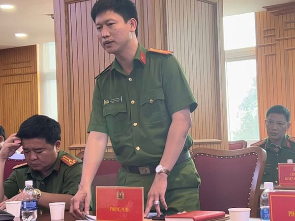 Công an Bình Dương thông tin liên quan đến trung tâm đăng kiểm 61-06D
