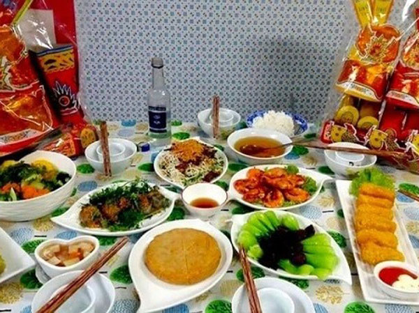 Mâm cỗ, lễ vật cúng ông Công ông Táo theo cổ truyền