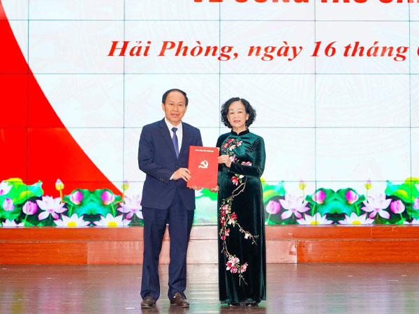 Ông Lê Tiến Châu làm Bí thư Thành ủy Hải Phòng