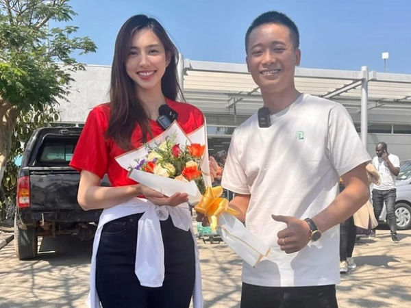 Thùy Tiên 'bắt trend' nhạc Tết, dân mạng bất ngờ gọi tên Quang Linh Vlog