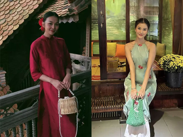 Đỗ Mỹ Linh, Lương Thùy Linh 'phủ sóng' áo dài những ngày cận Tết