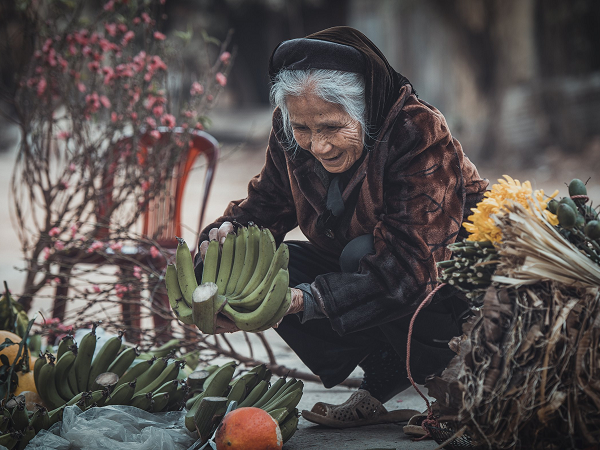 Chợ quê ngày cuối năm khiến ai cũng muốn về nhà ăn Tết