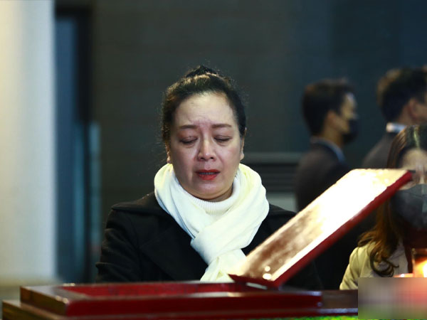 Những hình ảnh xúc động trong đám tang NSND Doãn Hoàng Giang